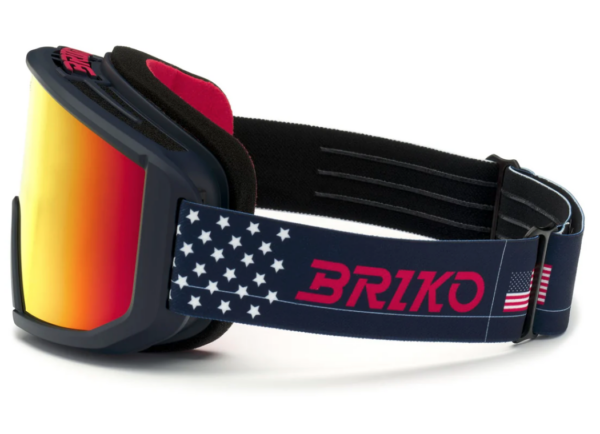 Briko VULCANO FIS 2.0 USA special edition helmet + USA goggles on World Cup Ski Shop 6